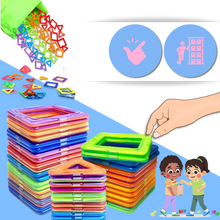 Load image into Gallery viewer, Blocchi Magnetici Scatta e Costruisci - Ozerty
