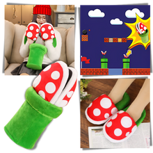 Load image into Gallery viewer, Morbide pantofole in peluche di Mario Pianta Piranha - Ozerty
