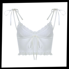 Load image into Gallery viewer, Morbido top in pizzo alla moda - Ozerty
