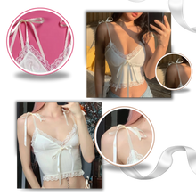 Load image into Gallery viewer, Morbido top in pizzo alla moda - Ozerty

