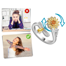 Load image into Gallery viewer, Anello Girasole rotante - Ozerty
