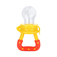 Load image into Gallery viewer, Ciuccio per alimenti SuperTots -Giallo/3/6 mesiGiallo/Da 6 mesi in su - Ozerty
