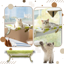 Load image into Gallery viewer, Amaca da Finestra per Gatti Installazione senza Attrezzi - Ozerty
