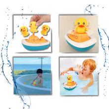Load image into Gallery viewer, Giocattolo da bagno a triplo spruzzo con anatre - Ozerty
