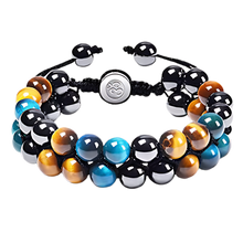 Load image into Gallery viewer, Bracciale di protezione resistente all'acqua -Nebbia di mezzanotte - Ozerty

