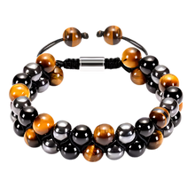 Load image into Gallery viewer, Bracciale di protezione resistente all'acqua -Fumo di carbone - Ozerty
