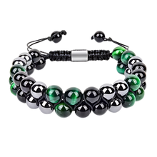 Load image into Gallery viewer, Bracciale di protezione resistente all'acqua -Ombra di smeraldo - Ozerty

