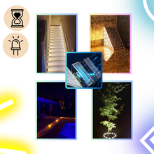 Load image into Gallery viewer, Luci solari impermeabili per gradini - Ozerty
