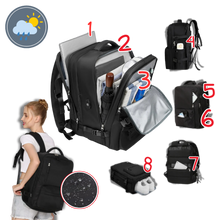 Load image into Gallery viewer, Zaino da viaggio impermeabile con ricarica USB - Ozerty
