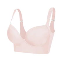 Load image into Gallery viewer, Reggiseno Modellante con Ampie Ali Laterali Integrate -Rosa - Ozerty
