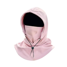 Load image into Gallery viewer, Maschera Antivento da Ciclismo Traspirante -Rosa - Ozerty

